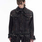 【25s Mar.】Distressed Structured Panel Machete Jackets/Jeans