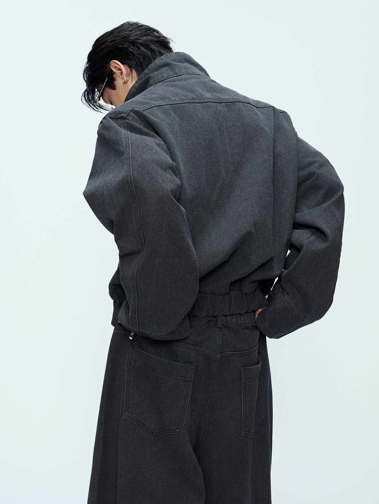 【25s Oct.】Vintage Washed Silhouette Jacket/pants