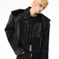 Haute Couture Snake Print and Fur Jacket