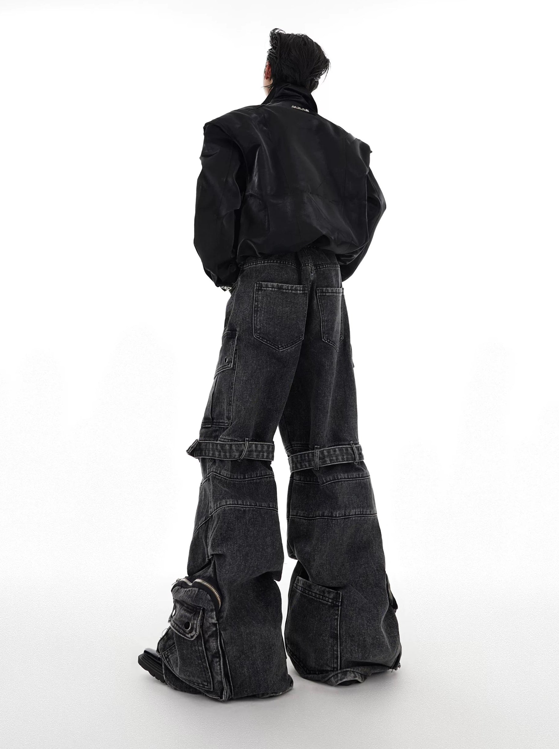 【26s Feb.】Deconstructed Cargo Wide-Leg Denim