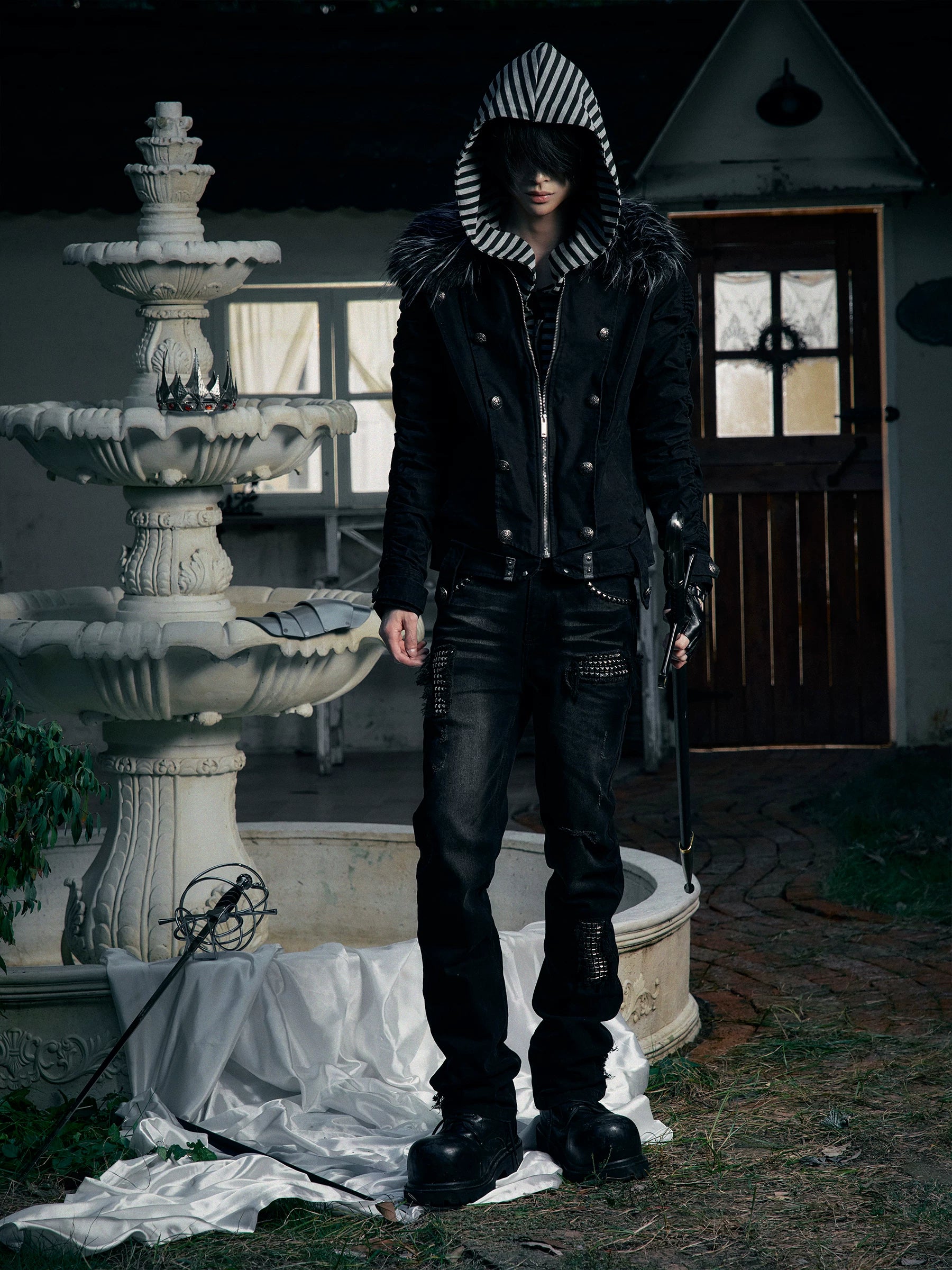 【26s Jan.】Silent Shadow Detachable Canvas Jacket