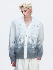 【25s Dec.】Christmas Gradient Rhinestone Knit Sweater