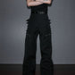 【25s Sep.】Vintage Metal Zipper 3D Pocket Pants