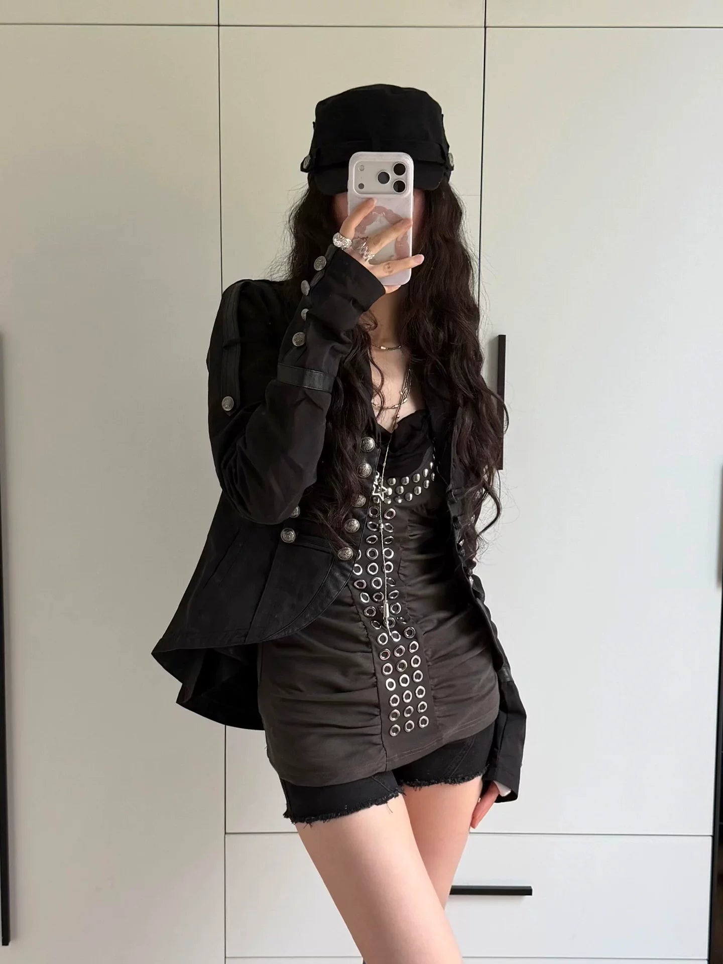 Napoleon Double-Breasted Moto Jacket
