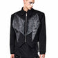 【25s Aug.】Red Snake Print Faux Fur Jacket