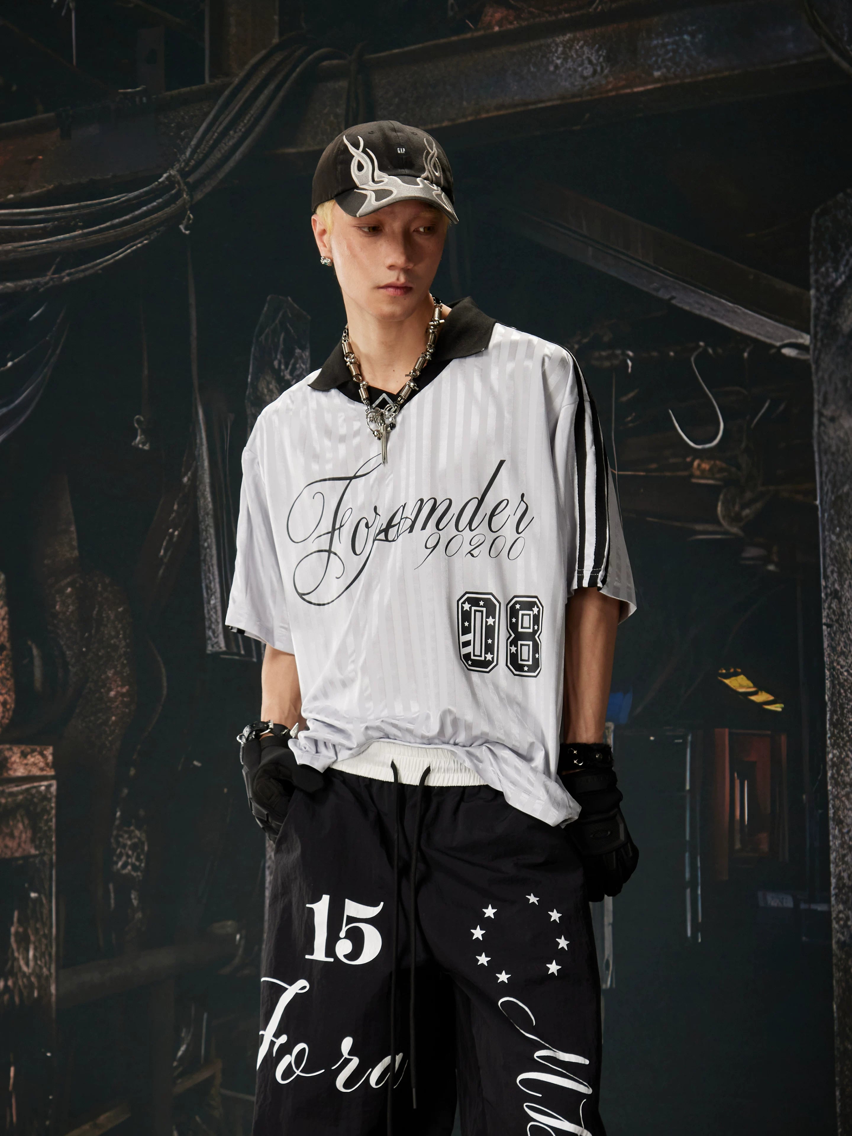 Contrast Jersey Street Tee