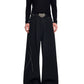 【25s Sep.】Patchwork Rhinestone Draped Suit Pants