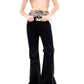 Rivet Dark Knight Casual Flared Pants