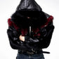 【25s Oct.】Studded Faux Fur Hooded Jacket