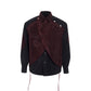 【25s Apr.】Mesh Stitching Shoulder Pad Long Sleeve Shirt
