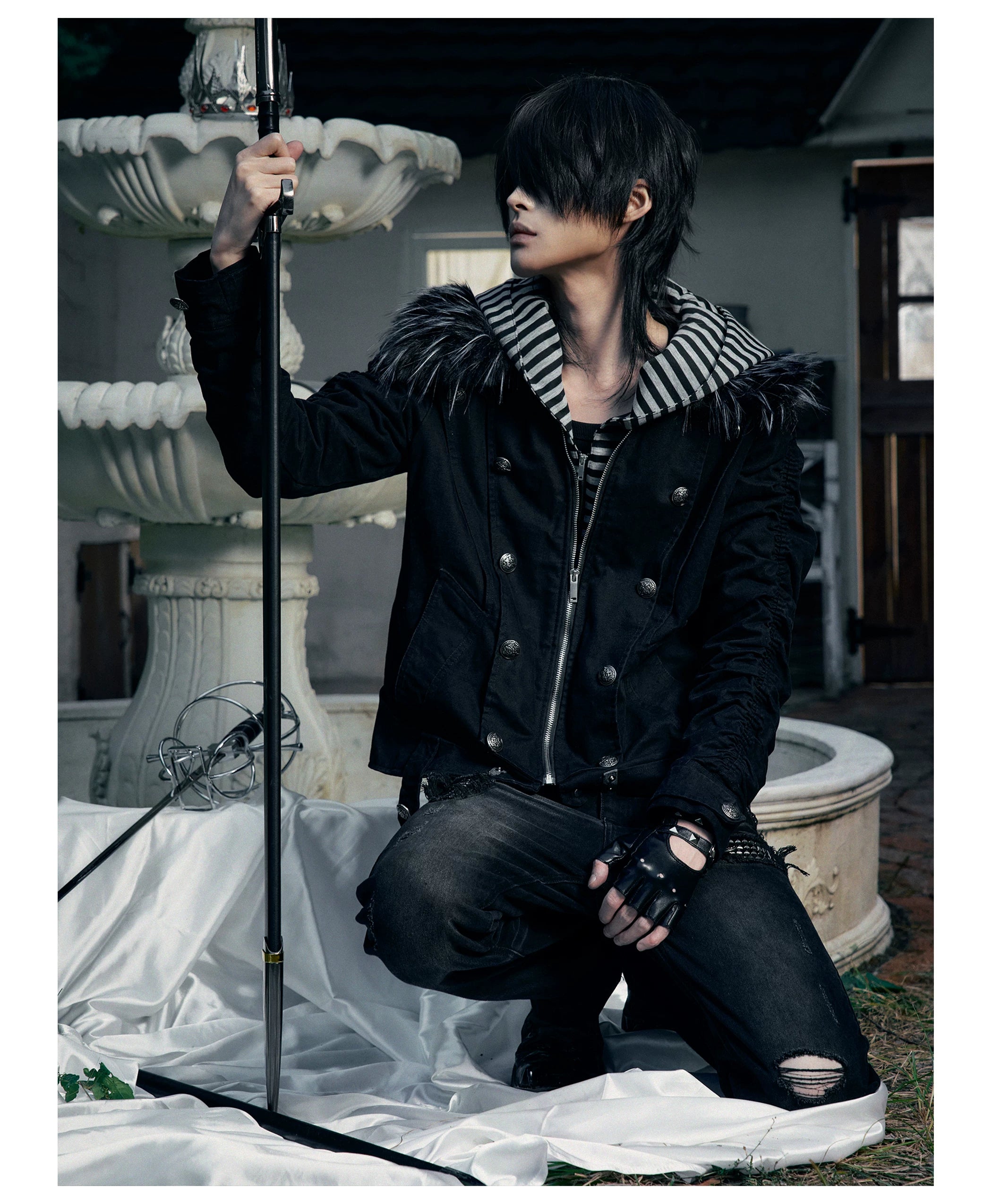 【26s Jan.】Silent Shadow Detachable Canvas Jacket