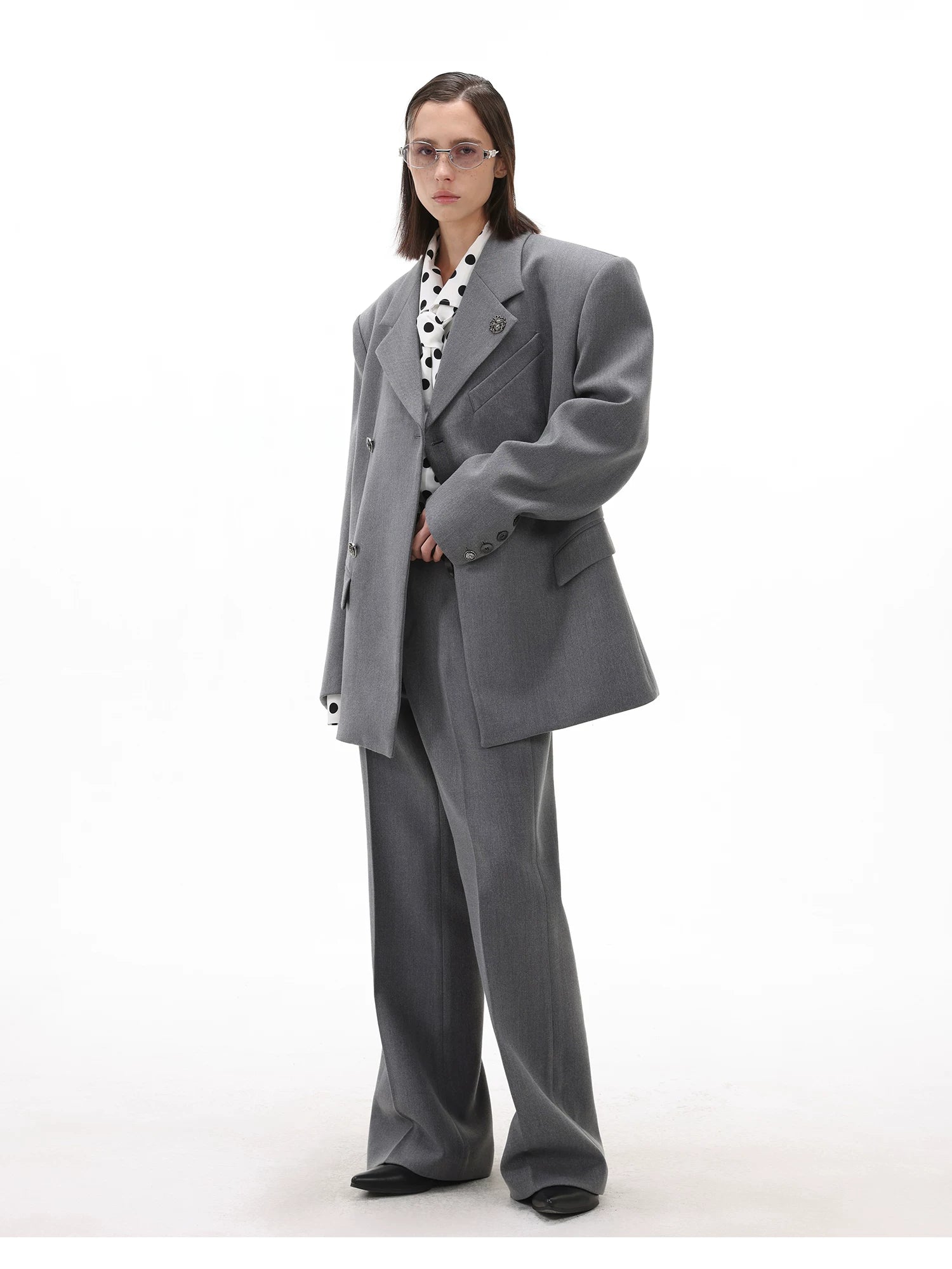 【26s Apr.】Minimal Flared Tailored Jacket / Pants