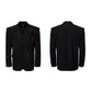Elegant Bloodstained Vertical Striped Suit