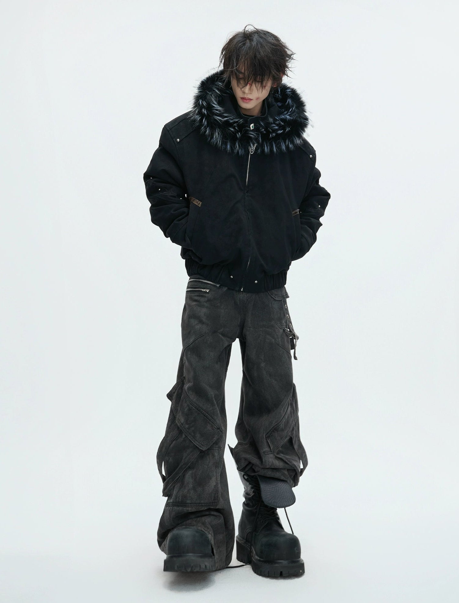 【25s Dec.】Embroidered Washed Cotton Jacket