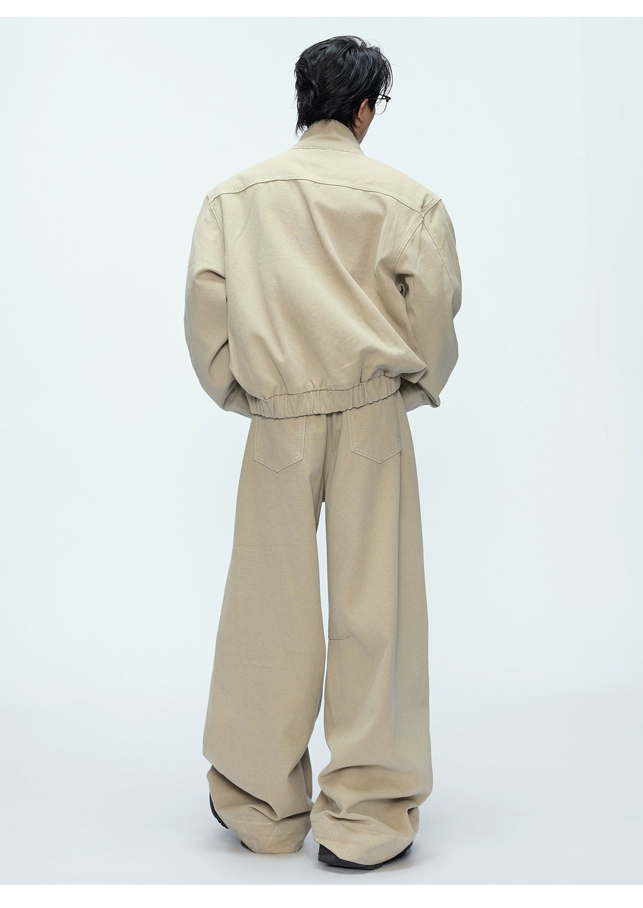 【25s Oct.】Vintage Washed Silhouette Jacket/pants