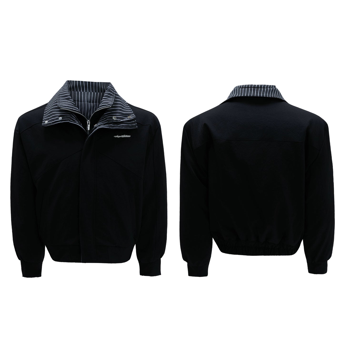 【25s Nov.】Washed Striped Thickened Cotton Coat