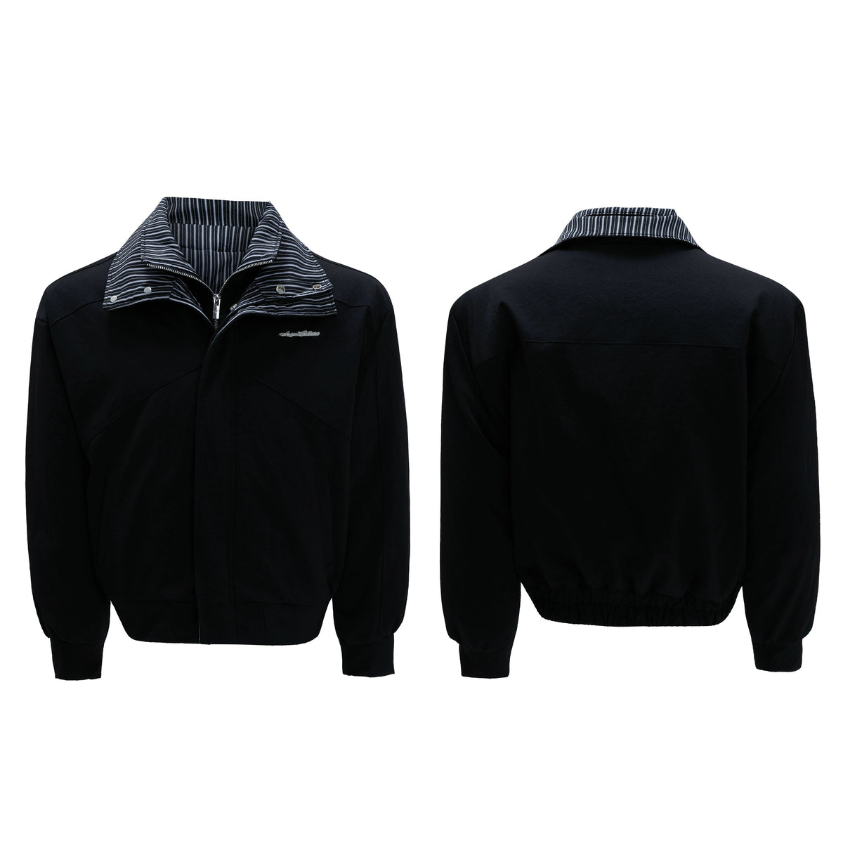 【25s Nov.】Washed Striped Thickened Cotton Coat