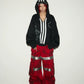 【25s Aug.】Dark Washed Patchwork Wide-Leg Jeans