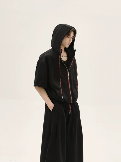 【25s Jun.】Structured Zip Hoodie and Pants Set