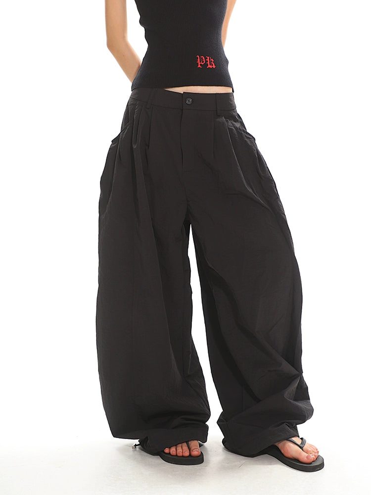 【25s June.】Low-Rise Vintage Parachute Pants