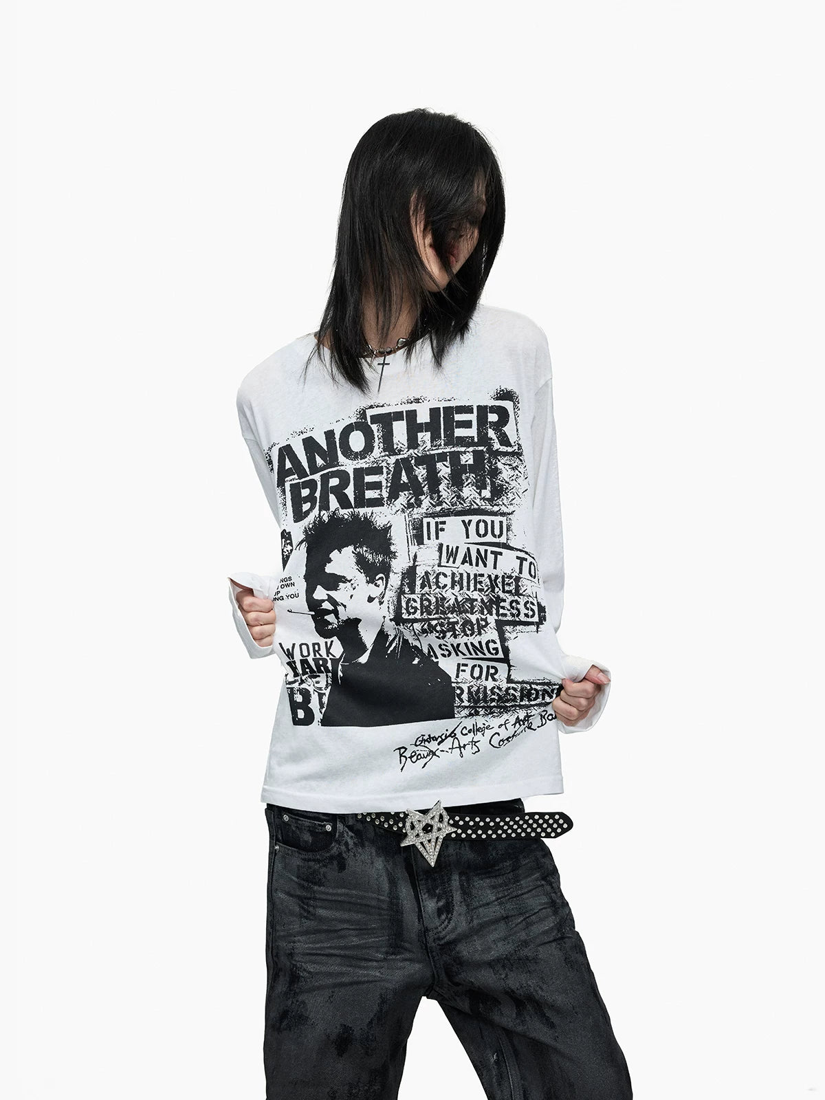 Punk Graphic Long Sleeve Tee