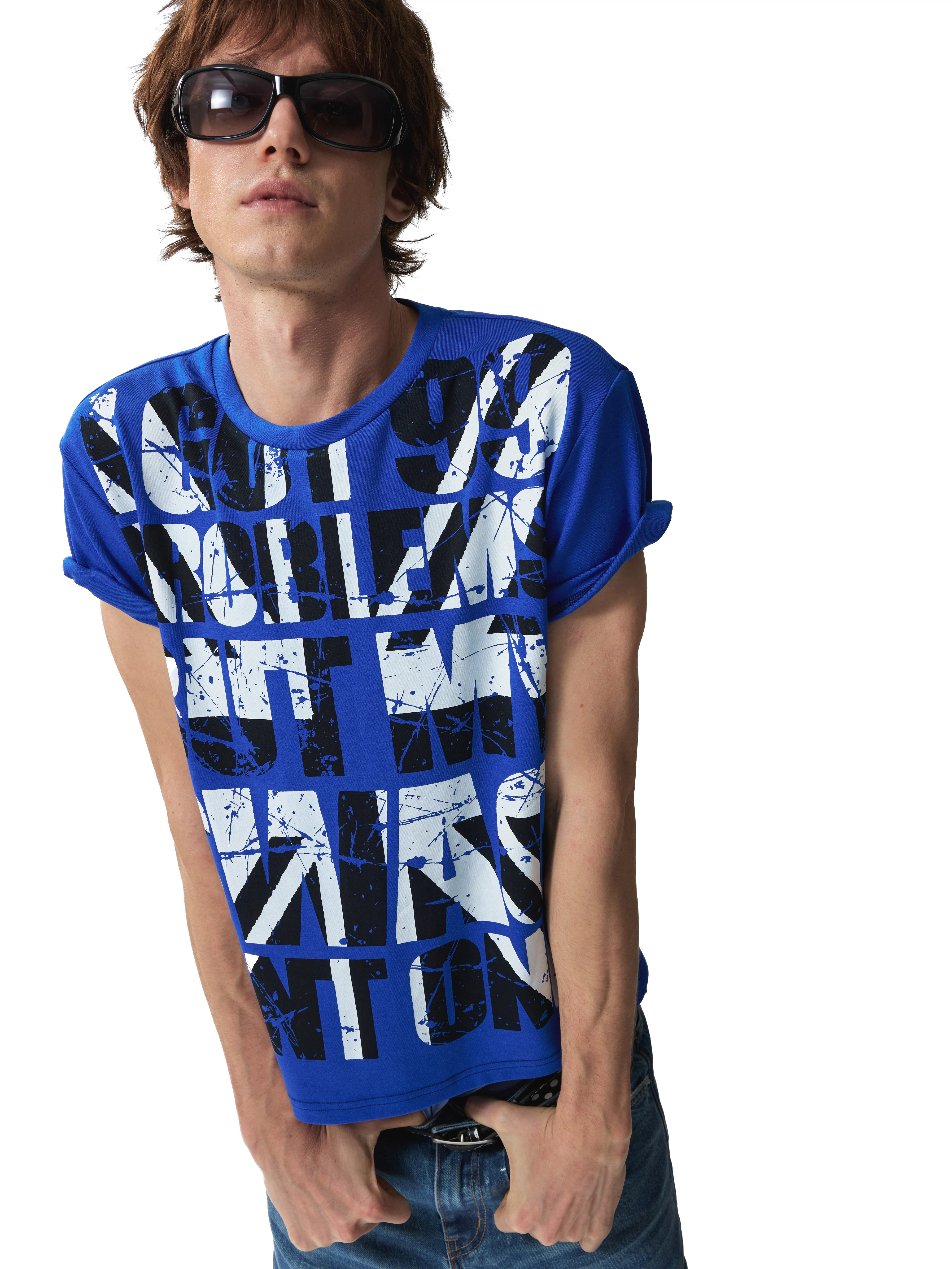 Slogan Graphic Fitted Street Tee