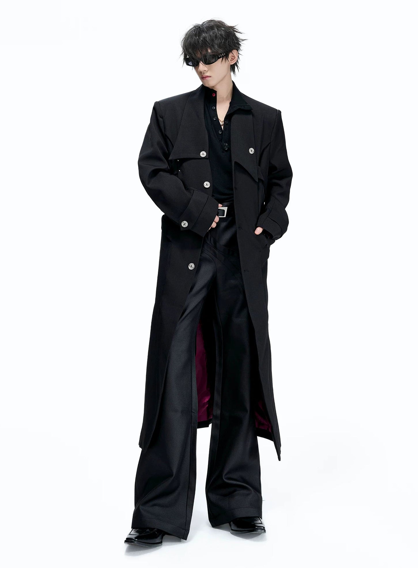 Deconstructed Multi-Form Long Coat