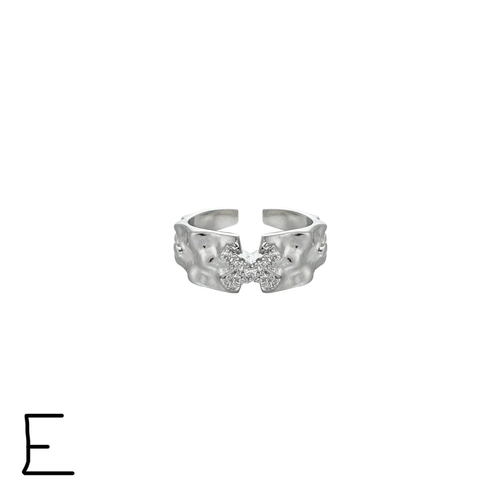 Minimalist Neutral Style Personalized Ring ArtsKoreanMan