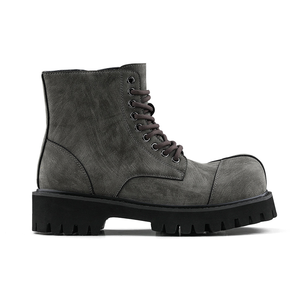 Deconstructed Thick-soled Martin Boots ArtsKoreanMan