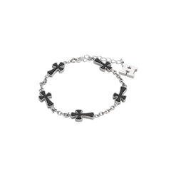 Mother-of-pearl Cross Bracelet