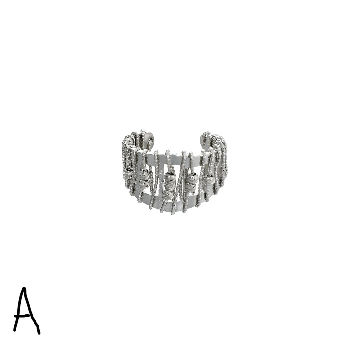 Minimalist Neutral Style Personalized Ring ArtsKoreanMan