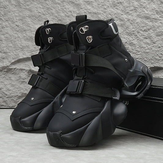 Black Warrior High-top Functional Boots