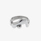 Liquid Lava Irregular Minimalist Ring
