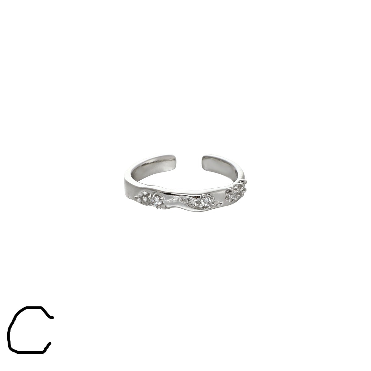 Minimalist Neutral Style Personalized Ring