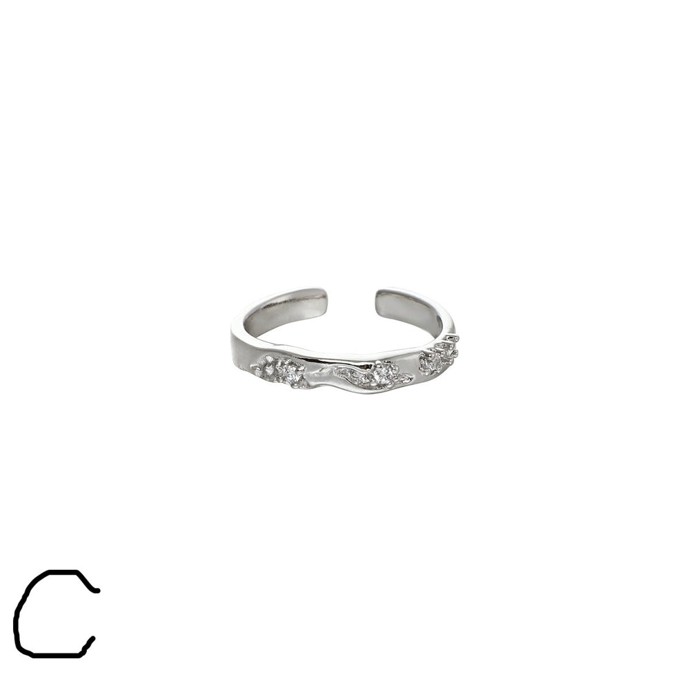 Minimalist Neutral Style Personalized Ring ArtsKoreanMan