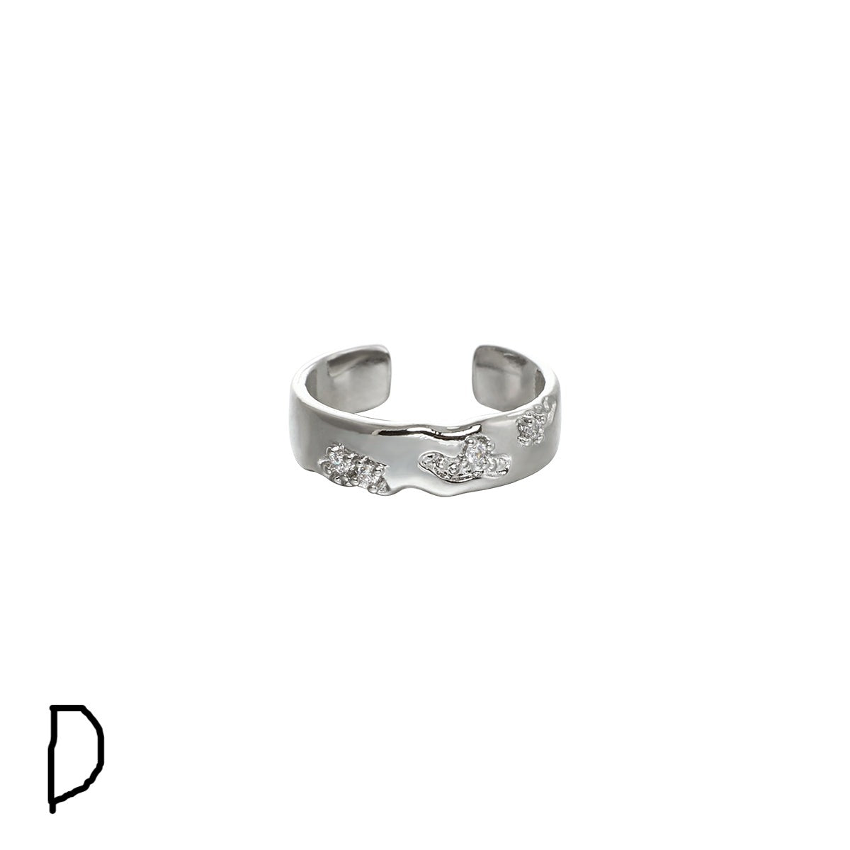 Minimalist Neutral Style Personalized Ring