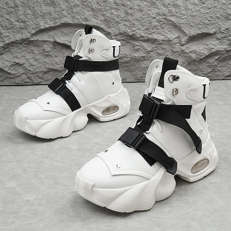 Black Warrior High-top Functional Boots ArtsKoreanMan