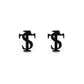 Full Diamond Retro High Street Trend Earrings