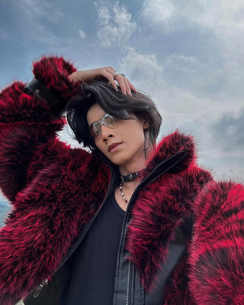 24AW Curl Faux Fur Coat