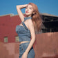 【23s August.】Trend Denim Vest Tight Skirt ArtsKoreanMan