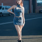 【23s August.】Trend Denim Vest Tight Skirt ArtsKoreanMan