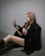 【23s August.】Loose Metal Airplane Buckle Jacket ArtsKoreanMan