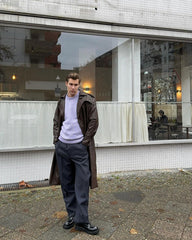 Thick-soled Metallic Derby Shoes ArtsKoreanMan