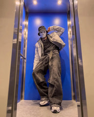 【23s Jun.】Distressed Wide Leg Jeans ArtsKoreanMan