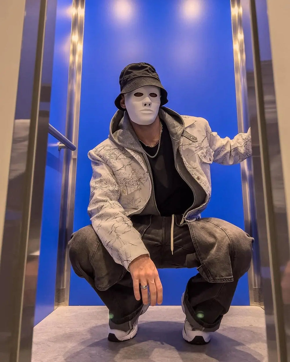 【23s Jun.】Distressed Wide Leg Jeans ArtsKoreanMan