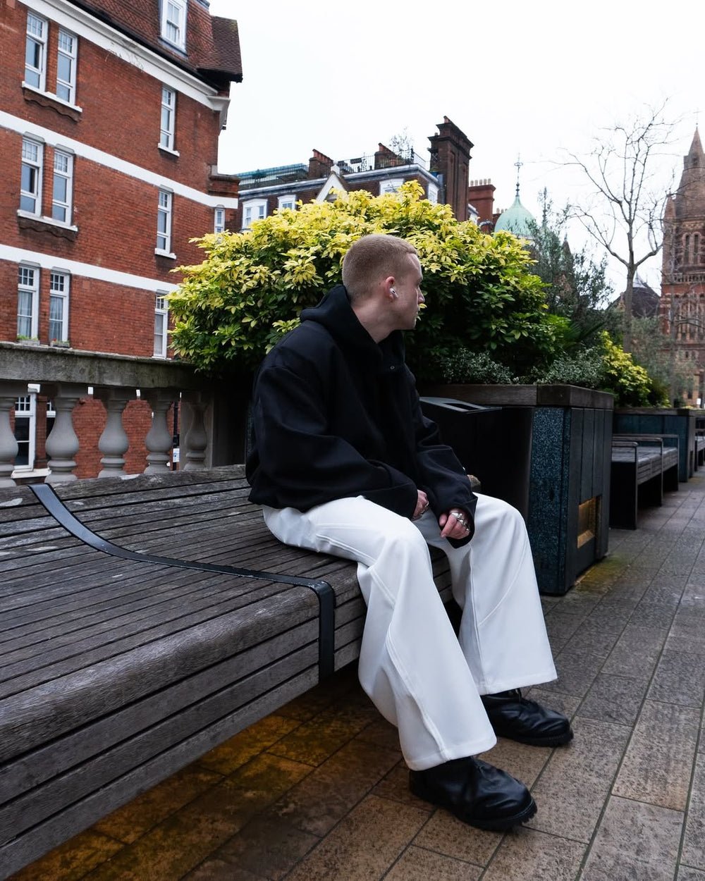 【24s Nov.】High-Waist Flared Trousers ArtsKoreanMan