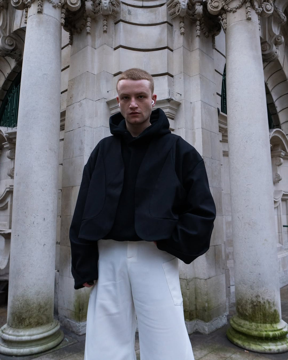 【24s Nov.】Structured Padded Short Blazer ArtsKoreanMan