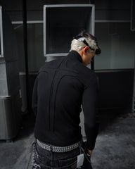 【24s Sep.】Armor Design High-neck Long-sleeved Bottoming Shirt