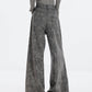 【24s Sep.】High Waist Grey Wide Leg Jeans ArtsKoreanMan