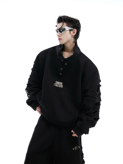 【24s Oct.】High-Neck Sweatshirt Set